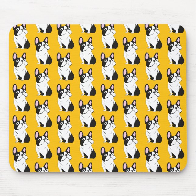 Süßer Welpe, gelb Mousepad (Vorne)