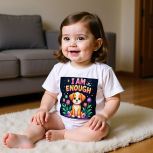 Süßer Welpe in einem Garten Baby T-shirt
