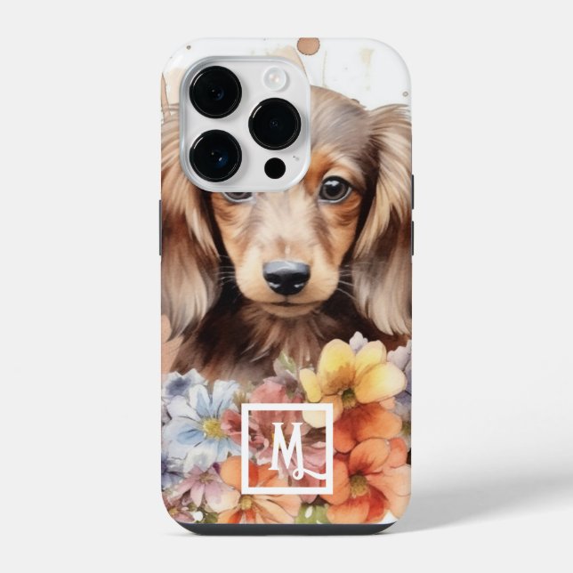Süßer Welpe iPhone Hülle (Rückseite)