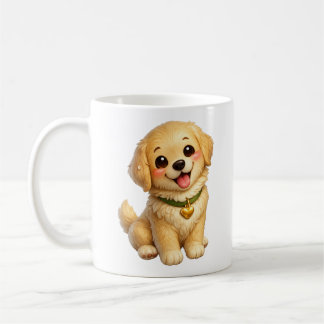 Süßer Welpe Kawaii Kaffeetasse