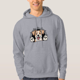 süßer Welpe mit Geistern der gruseligen Jahreszeit Hoodie