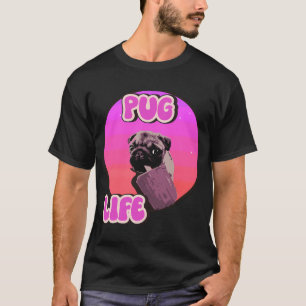 Süßer Welpe Mops Hundeliebhaber Mops Leben T-Shirt