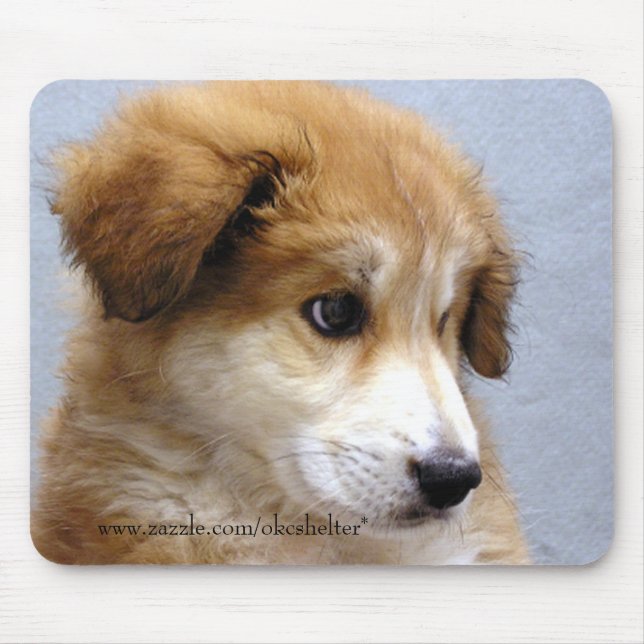 Süßer Welpe Mousepad (Vorne)