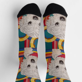 Süßer Welpe Socken