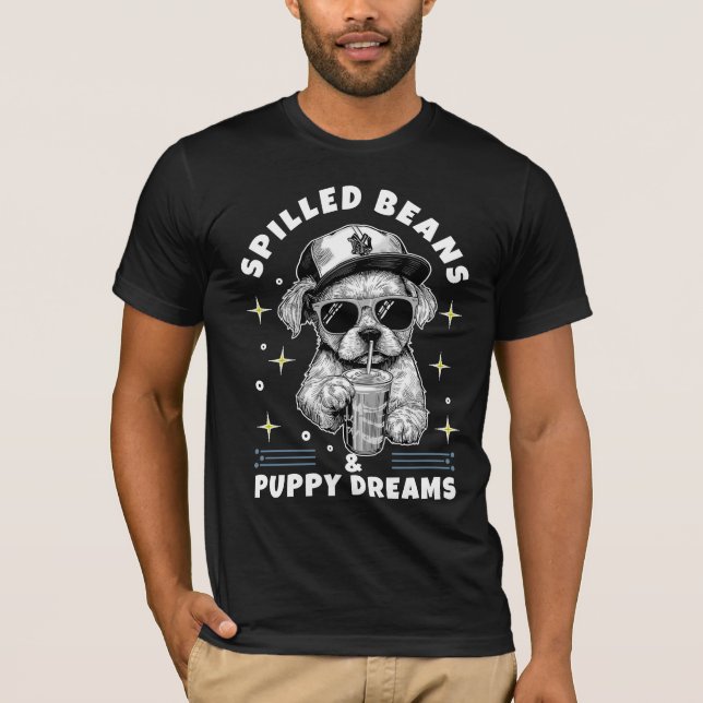 süßer Welpe T-Shirt (Vorderseite)