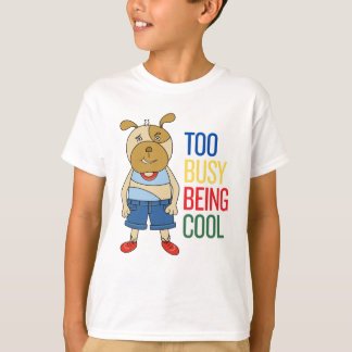 Süßer Welpen-Cartoon-Hund-Toddlers T-Shirt