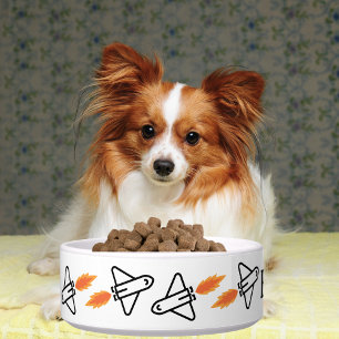 Süßer Weltraum-Raketen-Hund Keramik individuell an Napf