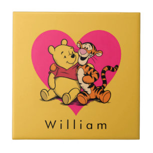 Süßer Winnie Puuh & Tigger Fliese