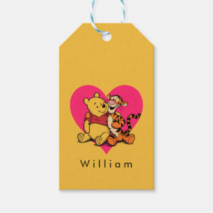 Süßer Winnie Puuh & Tigger Geschenkanhänger
