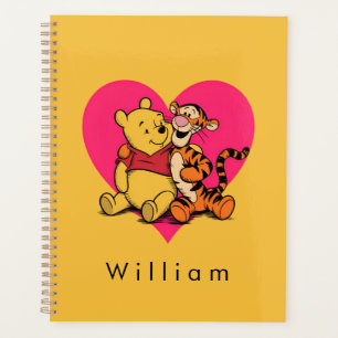 Süßer Winnie Puuh & Tigger Planer