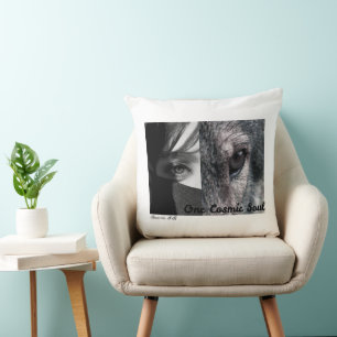 Süßer Wolf-Wurfkissen – Geschenk für Naturliebhabe Kissen