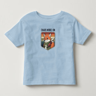 Süßer wütender Fuchs Kleinkind T-shirt