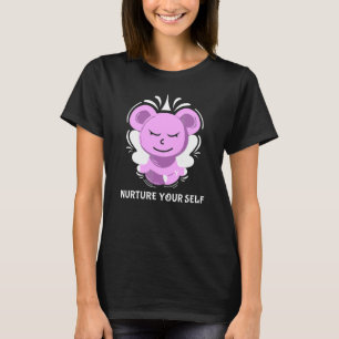 Süßer Yoga-Bär-Meditation Achtsamkeit Pflegen Sie  T-Shirt