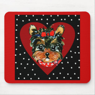 Süßer Yorkie Poo Mousepad
