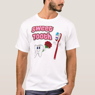 Süßer Zahn-niedliche Cartoon-T - Shirts für Frauen