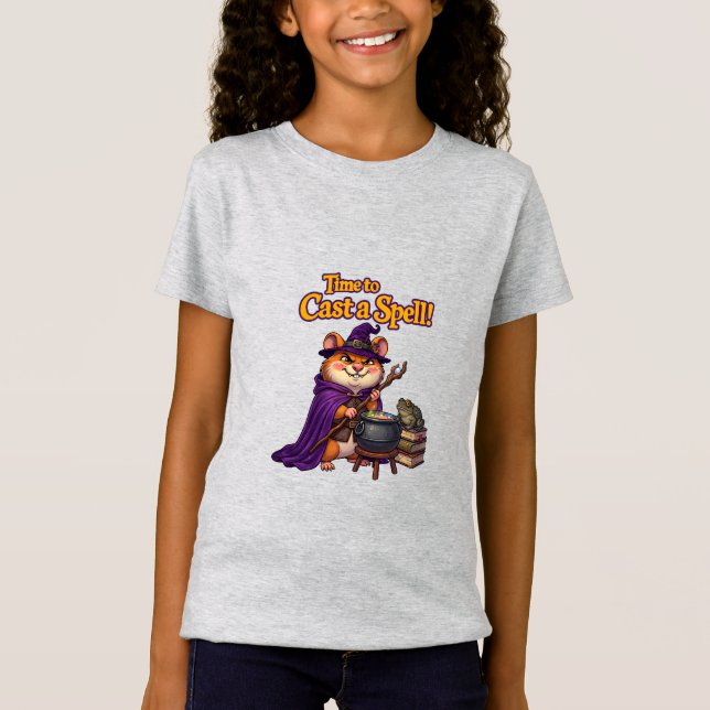 Süßer Zauberer Hamster  T-Shirt (Vorderseite)