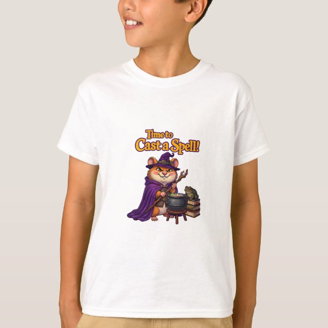 Süßer Zauberer Hamster  T-Shirt (Vorderseite)