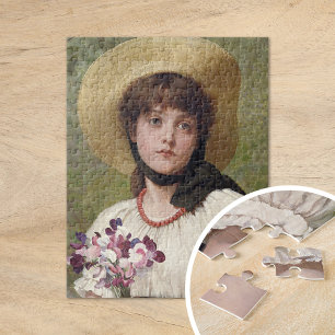 Süßerbsen George Dunlop Leslie Puzzle