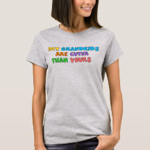 Süßere Enkelkinder Damen Basic T-Shirt