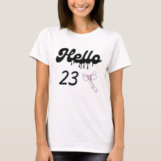Süßes 23. Geburtstags-Shirt für Mädchen – Süße 23  T-Shirt