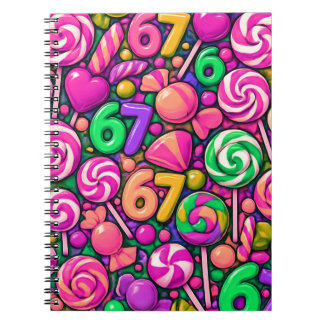 Süßes 67 Notizbuch Notizblock