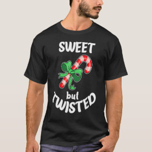 Süßes, aber dreckiges Weihnachts-Candy Cane Zitat T-Shirt
