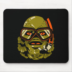Süßes aber gruseliges lustiges Shirt – Black Lagoo Mousepad