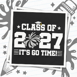 Süßes Abschlusszitat der Abschlussklasse 2027 Chee Serviette