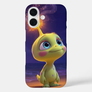 Süßes Alien-Wesen Leuchtendes Magisches Handyhülle iPhone 16 Hülle