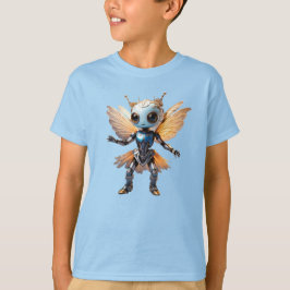 Süßes Ameisenmädchen Tanzender Roboter Pixie T-Shirt