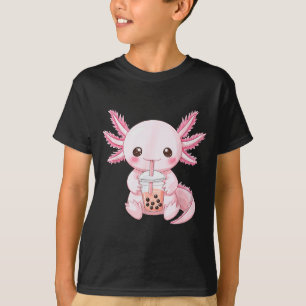 Süßes Anime-Axolotl-Boba  T-Shirt