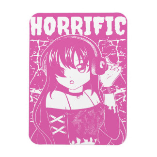 Süßes Anime-Mädchen  Magnet