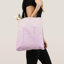 Süßes anpassbares Monogramm | Pfirsich- und rosa O