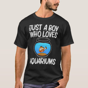 Süßes Aquarium für Jungen Kinder Aquaristiker Fisc T-Shirt