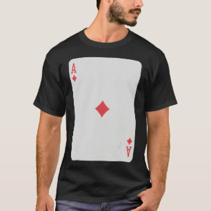 Süßes Ass von Diamanten Poker Pro Glück Spieler Ge T-Shirt