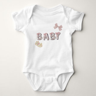 Süßes ästhetisches Baby-Body mit Schleife | Süßes Baby Strampler