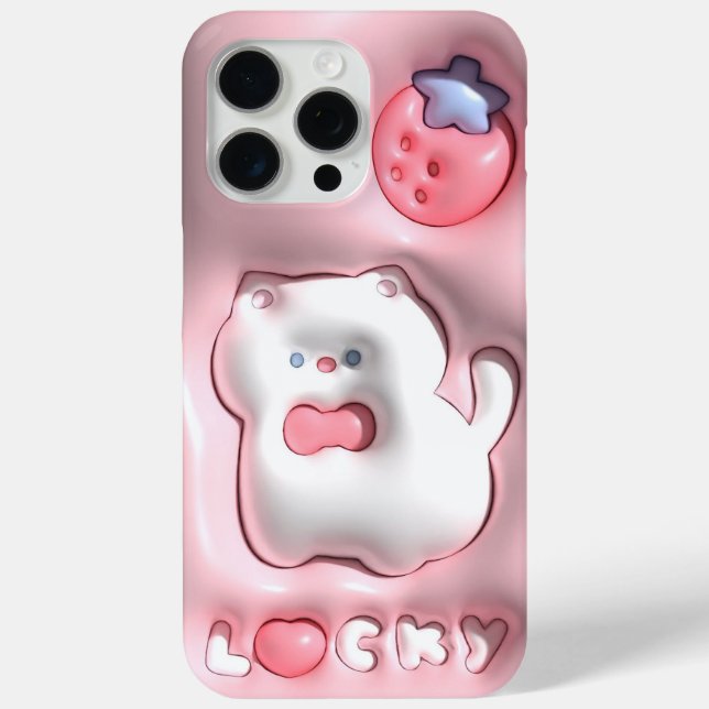 Süßes ästhetisches iPhone-Sticker Case-Mate iPhone Hülle (Rückseite)
