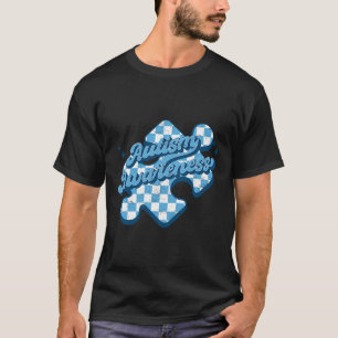 Süßes Autismusrätsel Autism Mom Dad Mädchen B T-Shirt
