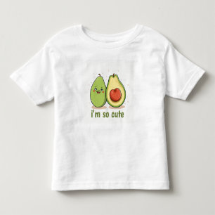 Süßes Avocado-Liebe-Geschenk Kinder T-Shirt