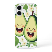 Süßes Avocado-Pärchen-Handyhülle | Lustiges Kawaii