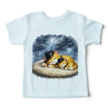 Süßes Baby-Cartoon-Shirt – Ansprechendes Grafik-T-