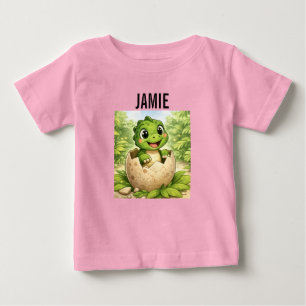 Süßes Baby-Dinosaur-Küken Kleinkind Baby T-shirt