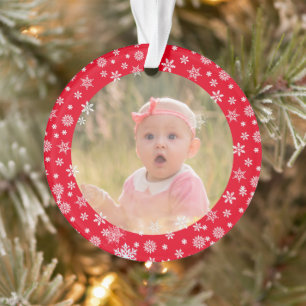 Süßes Baby erstes Weihnachten Ornament
