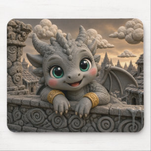 Süßes Baby-Gargoyle, Mythisch Mousepad