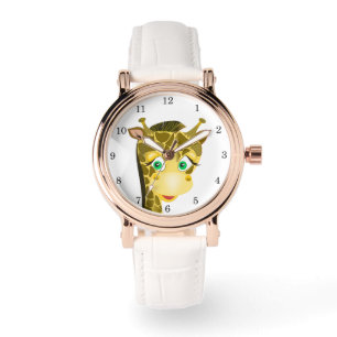 Süßes Baby-Giraffe Armbanduhr