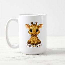 Süßes Baby-Giraffe Kaffeetasse