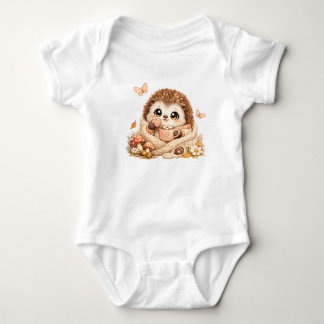 Süßes Baby-Igel-T-Shirt – Bezaubernder Igel und Baby Strampler