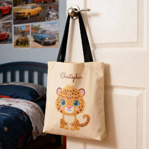 Süßes Baby-Leopard-Safari-Tier für Kinder