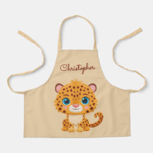 Süßes Baby-Leopard-Safari-Tier für Kinder
