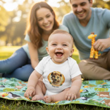 Süßes Baby-Löwenjunges "Baby Leo" Personalisiert